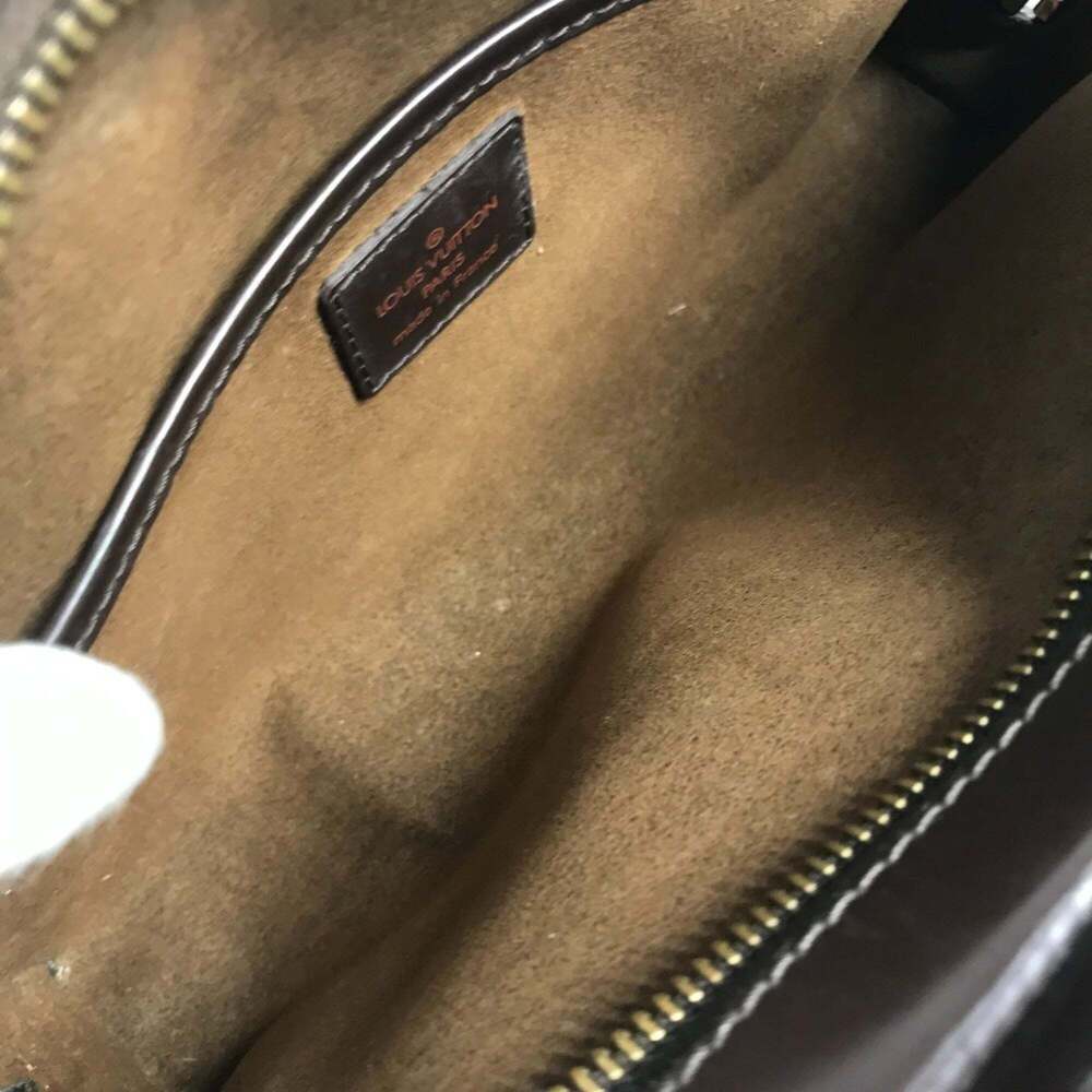 LOUIS VUITTON Authentic Brown Damier Canvas Pouch - Picture 10 of 16